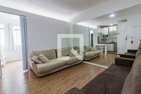 Sala de apartamento para alugar com 1 quarto, 30m² em Kobrasol, São José