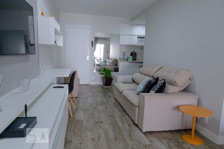 Sala de apartamento à venda com 1 quarto, 50m² em Centro, São Paulo