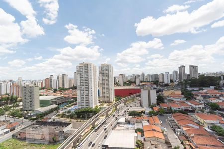 Varanda - Vista de apartamento à venda com 1 quarto, 47m² em Jardim Aeroporto, São Paulo
