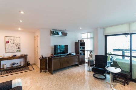 Sala de apartamento à venda com 3 quartos, 220m² em Pacaembu, São Paulo