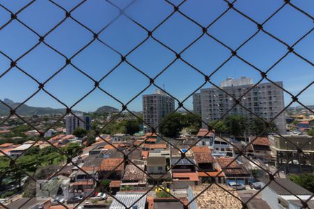Vista da Sala de apartamento à venda com 2 quartos, 51m² em Pechincha, Rio de Janeiro