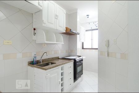Cozinha de apartamento para alugar com 1 quarto, 57m² em Jardim do Mar, São Bernardo do Campo