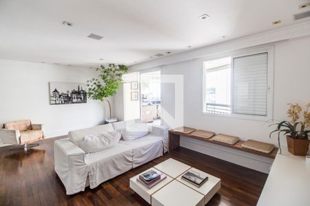 Sala de TV de apartamento para alugar com 3 quartos, 123m² em Tamboré, Santana de Parnaíba