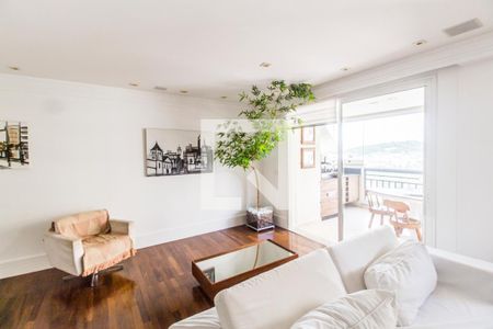 Sala de estar de apartamento para alugar com 3 quartos, 123m² em Tamboré, Santana de Parnaíba