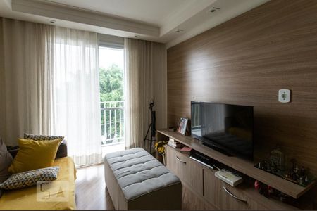 Detalhe Sala de apartamento para alugar com 3 quartos, 69m² em Centro, Diadema