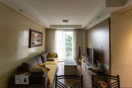 Detalhe Sala de apartamento para alugar com 3 quartos, 69m² em Centro, Diadema