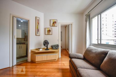 Sala de apartamento à venda com 1 quarto, 30m² em Bela Vista, São Paulo