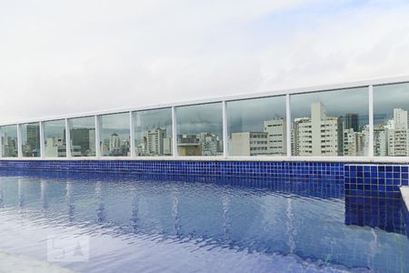 Studio para alugar com 36m², 1 quarto e 1 vagaPiscina