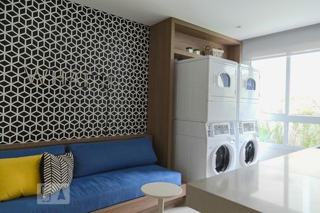 Studio para alugar com 36m², 1 quarto e 1 vagaLavanderia