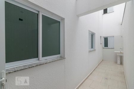Área de Serviço de apartamento à venda com 3 quartos, 70m² em Vila Humaitá, Santo André