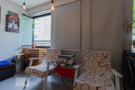 Sala de kitnet/studio à venda com 1 quarto, 35m² em Campo Belo, São Paulo
