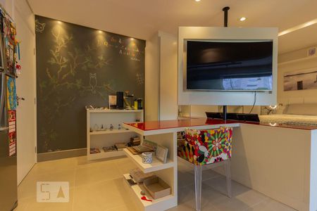 Sala de kitnet/studio à venda com 1 quarto, 35m² em Campo Belo, São Paulo