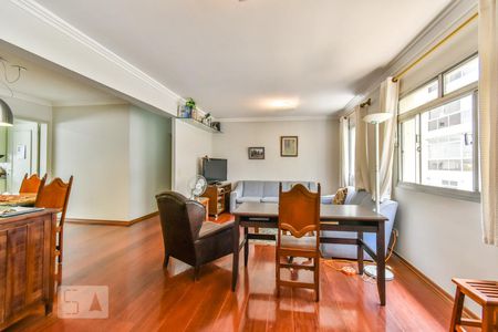 Sala de apartamento à venda com 4 quartos, 140m² em Cerqueira César, São Paulo