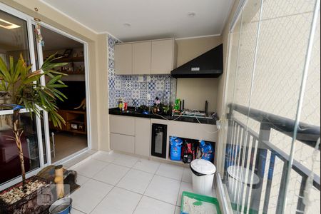 Varanda gourmet de apartamento à venda com 2 quartos, 68m² em Jardim Flor da Montanha, Guarulhos