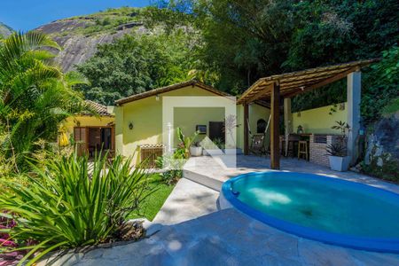 Quintal de casa de condomínio para alugar com 4 quartos, 270m² em Itanhangá, Rio de Janeiro