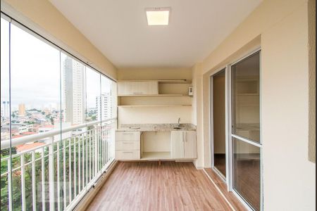 Varanda da Sala de apartamento à venda com 3 quartos, 80m² em Vila Brasílio Machado, São Paulo