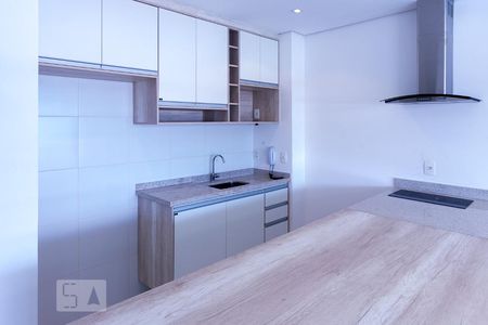 Cozinha de apartamento à venda com 1 quarto, 50m² em Barra Funda, São Paulo