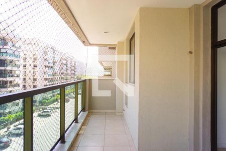 Varanda da Sala de apartamento para alugar com 2 quartos, 66m² em Recreio dos Bandeirantes, Rio de Janeiro