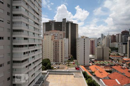 Vista do Quarto de apartamento para alugar com 1 quarto, 60m² em Consolação, São Paulo