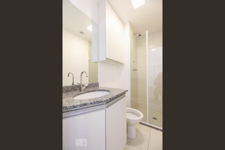 Banheiro  de apartamento para alugar com 1 quarto, 36m² em Brás, São Paulo