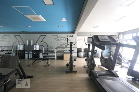 Área comum -Academia de kitnet/studio para alugar com 1 quarto, 40m² em Bela Vista, São Paulo