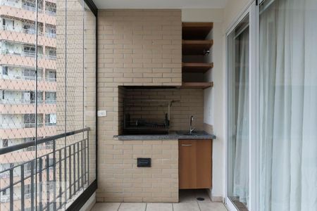 Varanda Gourmet  de apartamento para alugar com 3 quartos, 86m² em Vila Gumercindo, São Paulo
