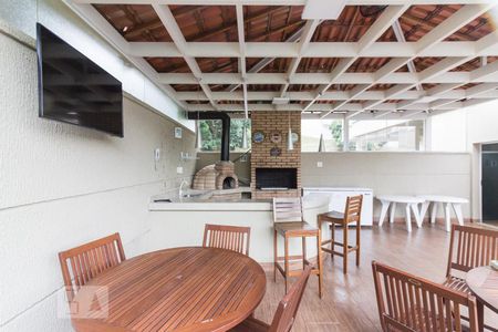 Apartamento à venda com 59m², 2 quartos e 1 vagaChurrasqueira