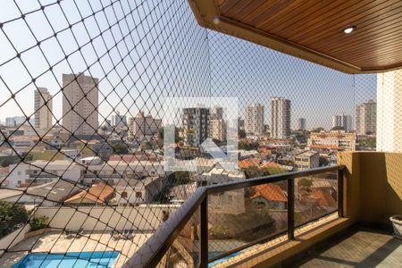 Varanda Sala de apartamento para alugar com 3 quartos, 129m² em Vila Galvão, Guarulhos