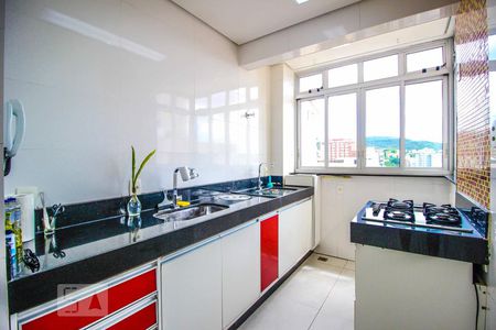 Cozinha e Área de Serviço de apartamento à venda com 1 quarto, 42m² em Cruzeiro, Belo Horizonte