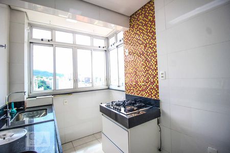 Cozinha e Área de Serviço de apartamento à venda com 1 quarto, 42m² em Cruzeiro, Belo Horizonte