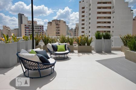 Studio para alugar com 38m², 1 quarto e 1 vaga