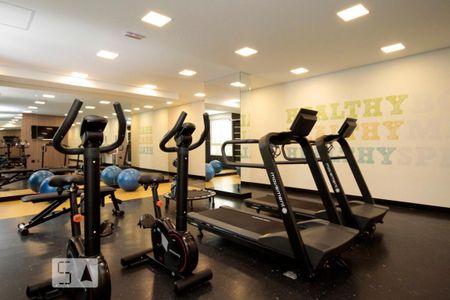 Studio para alugar com 38m², 1 quarto e 1 vaga Studio para alugar com 38m², 1 quarto e 1 vagaAcademia