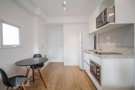 Cozinha de kitnet/studio para alugar com 1 quarto, 38m² em Santa Cecília, São Paulo
