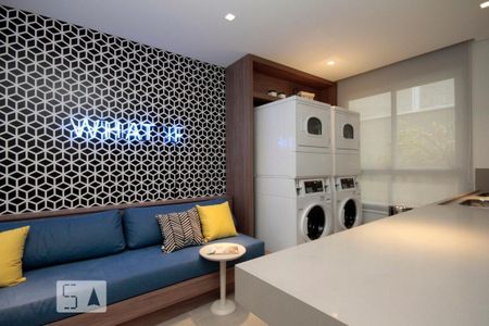 Studio para alugar com 38m², 1 quarto e 1 vaga Studio para alugar com 38m², 1 quarto e 1 vagaLavanderia