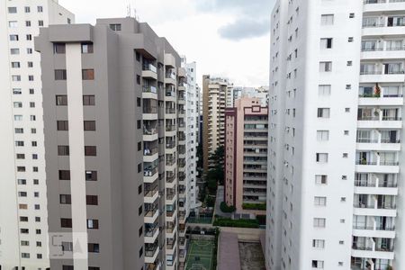 Vista da Sala de apartamento à venda com 2 quartos, 67m² em Brooklin Paulista, São Paulo