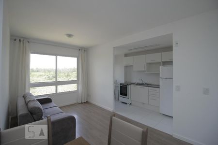Sala de apartamento para alugar com 2 quartos, 60m² em Marechal Rondon, Canoas