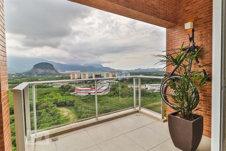 Varanda Sala de apartamento para alugar com 2 quartos, 110m² em Jacarepaguá, Rio de Janeiro