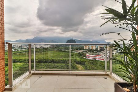 Varanda Sala de apartamento para alugar com 2 quartos, 110m² em Jacarepaguá, Rio de Janeiro