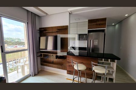 Sala de apartamento para alugar com 2 quartos, 50m² em Vila Nambi, Jundiaí
