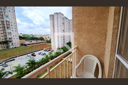 Varanda de apartamento para alugar com 2 quartos, 50m² em Vila Nambi, Jundiaí