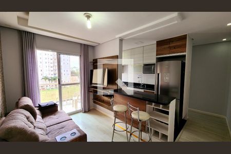 Sala de apartamento para alugar com 2 quartos, 50m² em Vila Nambi, Jundiaí