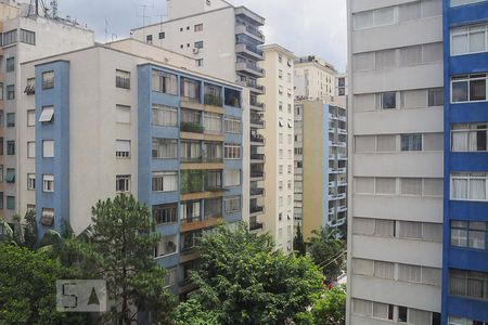 Vista Sala de apartamento à venda com 5 quartos, 290m² em Higienópolis, São Paulo