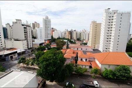 Vista da sacada de apartamento para alugar com 2 quartos, 60m² em Cambuí, Campinas