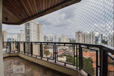 Varanda de apartamento à venda com 4 quartos, 230m² em Brooklin Paulista, São Paulo