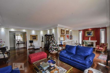 Sala de apartamento à venda com 4 quartos, 230m² em Brooklin Paulista, São Paulo