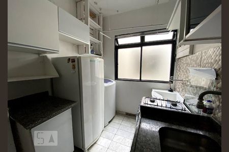 Cozinha de apartamento à venda com 1 quarto, 41m² em Centro, São Leopoldo