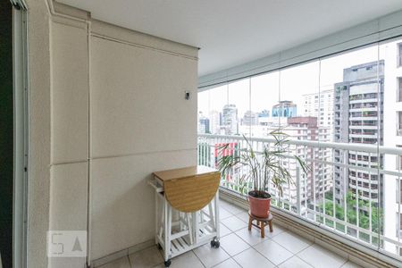 Varanda de apartamento para alugar com 1 quarto, 66m² em Itaim Bibi, São Paulo