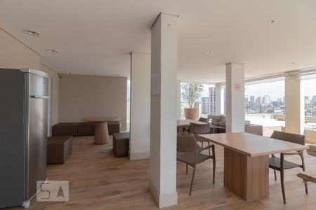 Apartamento para alugar com 35m², 1 quarto e 1 vagaChurrasqueira