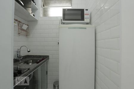 Studio à venda com 45m², 1 quarto e sem vagaCozinha