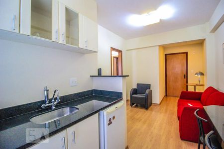 Apartamento para alugar com 40m², 1 quarto e 1 vagaSala e cozinha